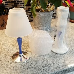 PartyLite Coronation tealight lamps